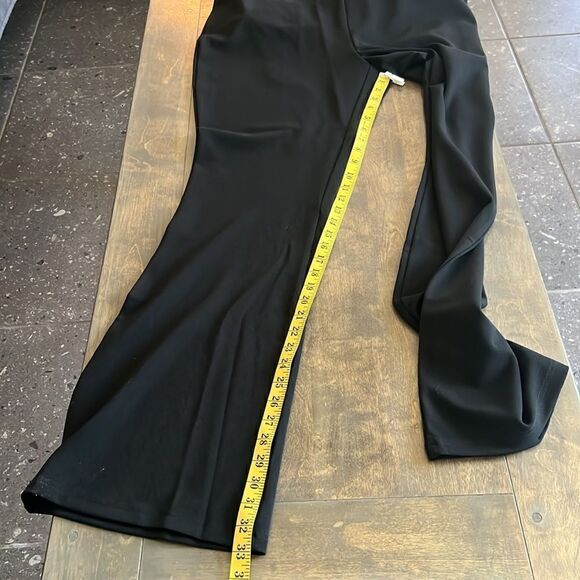 NWT SUGAR POISON Elegant Sleeveless Ruffle One Shoulder High Waist Long Jumpsuit - Picture 12 of 14